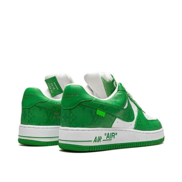 Nikex Louis Vuitton Air Force 1 Low "Virgil Abloh - White/Green" sneakers