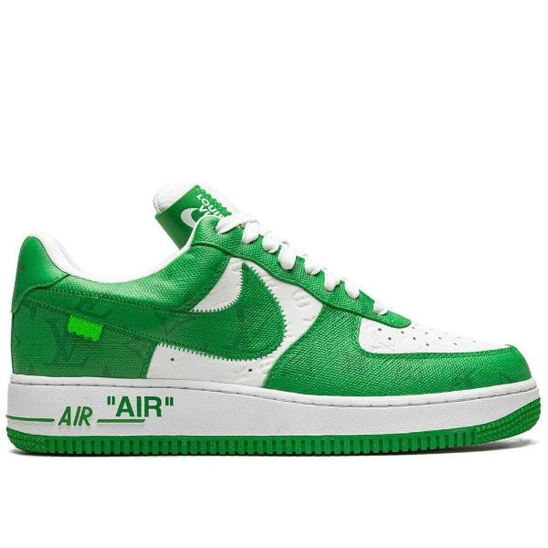 Nikex Louis Vuitton Air Force 1 Low "Virgil Abloh - White/Green" sneakers